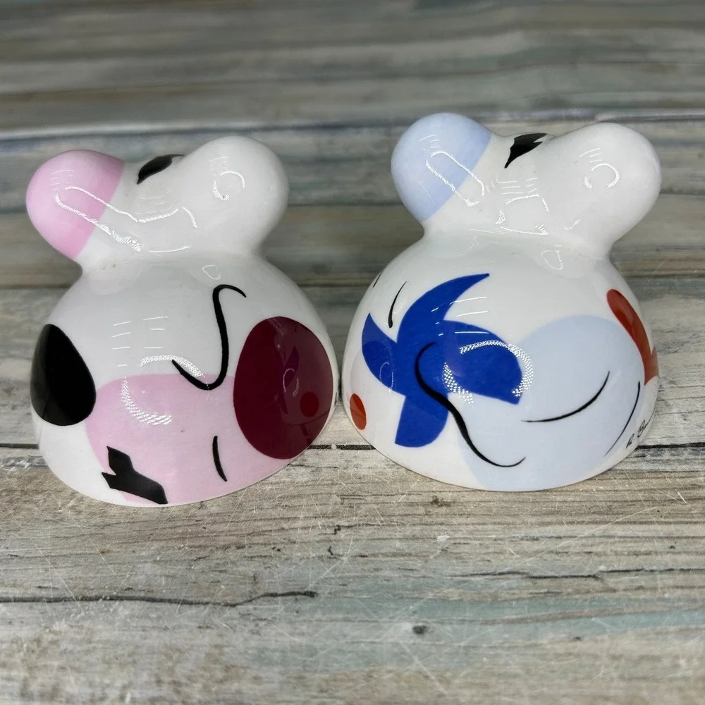 Villeroy & Boch Animal Park‎ Elephant Salt And Pepper Shakers France